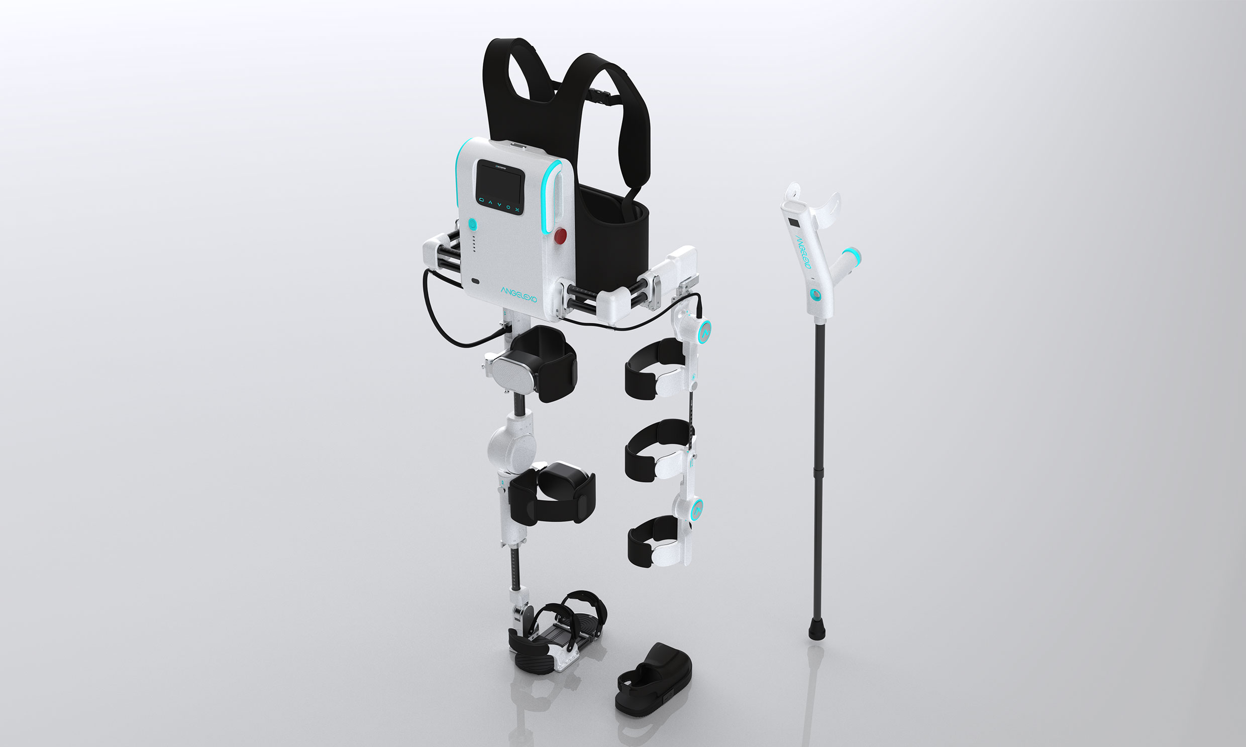 单下肢偏瘫康复机器人-2018中国国际福祉博览会暨中国国际康复博览会